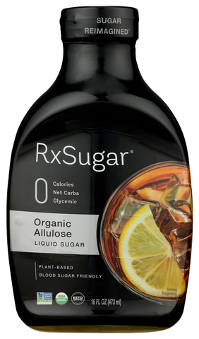 RxSugar® Organic Allulose Liquid Sugar 16 fl oz