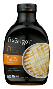 RxSugar® Organic Caramel Syrup 16 fl oz