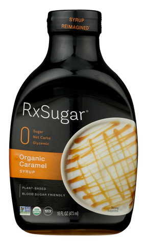 RxSugar® Organic Caramel Syrup 16 fl oz